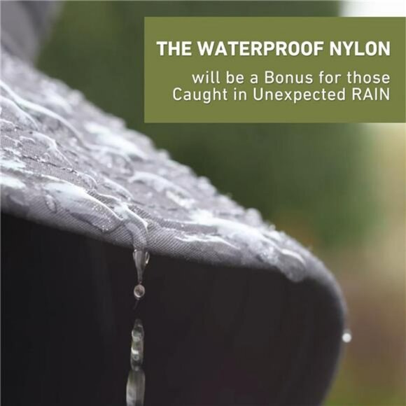 XL XXL Wide Brim Sun Hat UPF 50 Waterproof Bucket Hat Hiking Fishing Cap - Picture 3 of 7